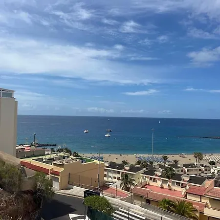 Quiet With Terrasa 5 Min Playa Cristianos 아파트