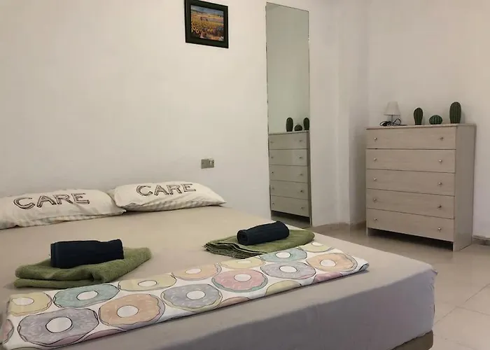 Quiet With Terrasa 5 Min Playa Cristianos Apartmán *