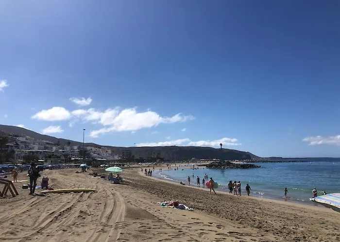 Quiet With Terrasa 5 Min Playa Cristianos Apartmán *